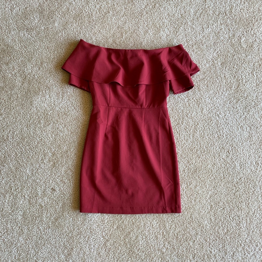 Off the shoulder dress